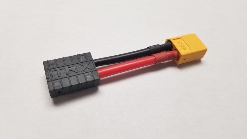 WRH H0206 Female Traxxas Plug to Male XT60 Short Wires