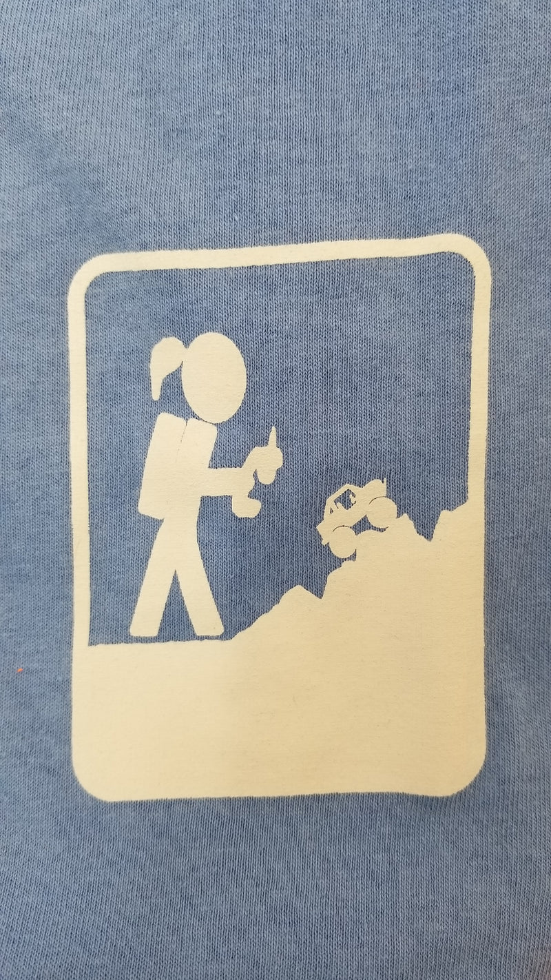 Adventure RC Trucks Ladies T-Shirt With Ponytail Logo
