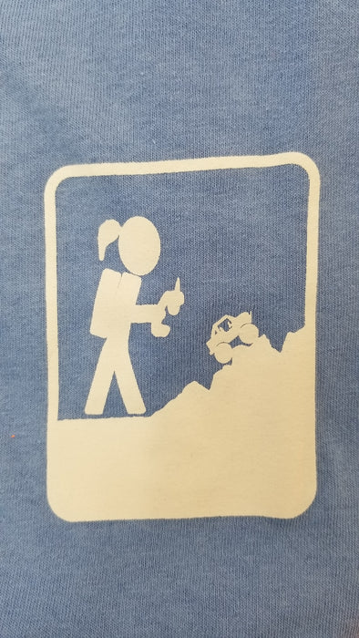 Adventure RC Trucks Ladies T-Shirt With Ponytail Logo