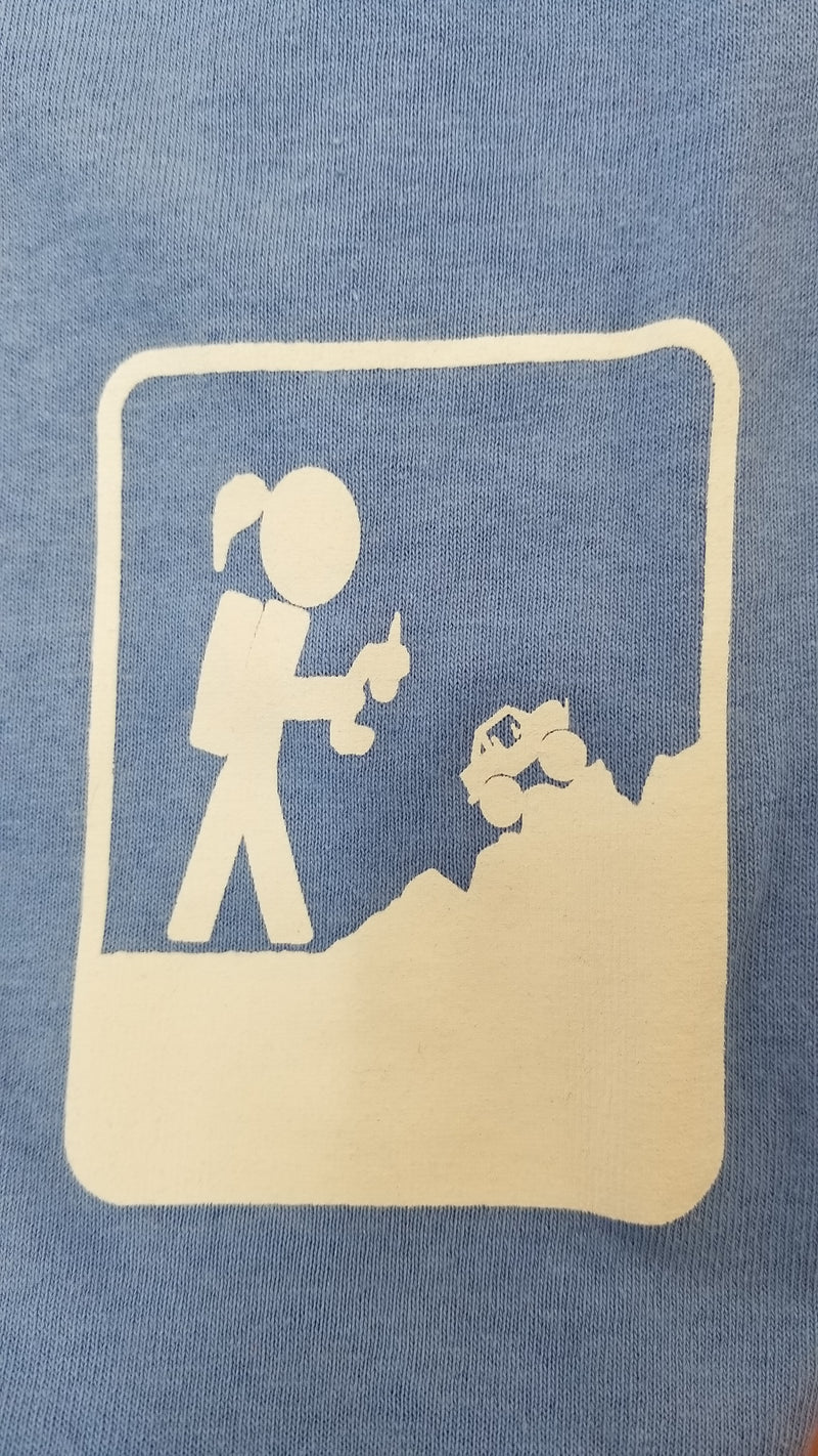 Adventure RC Trucks Ladies T-Shirt With Ponytail Logo
