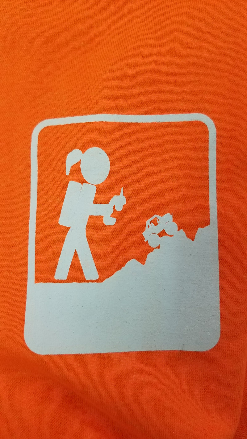 Adventure RC Trucks Ladies T-Shirt With Ponytail Logo
