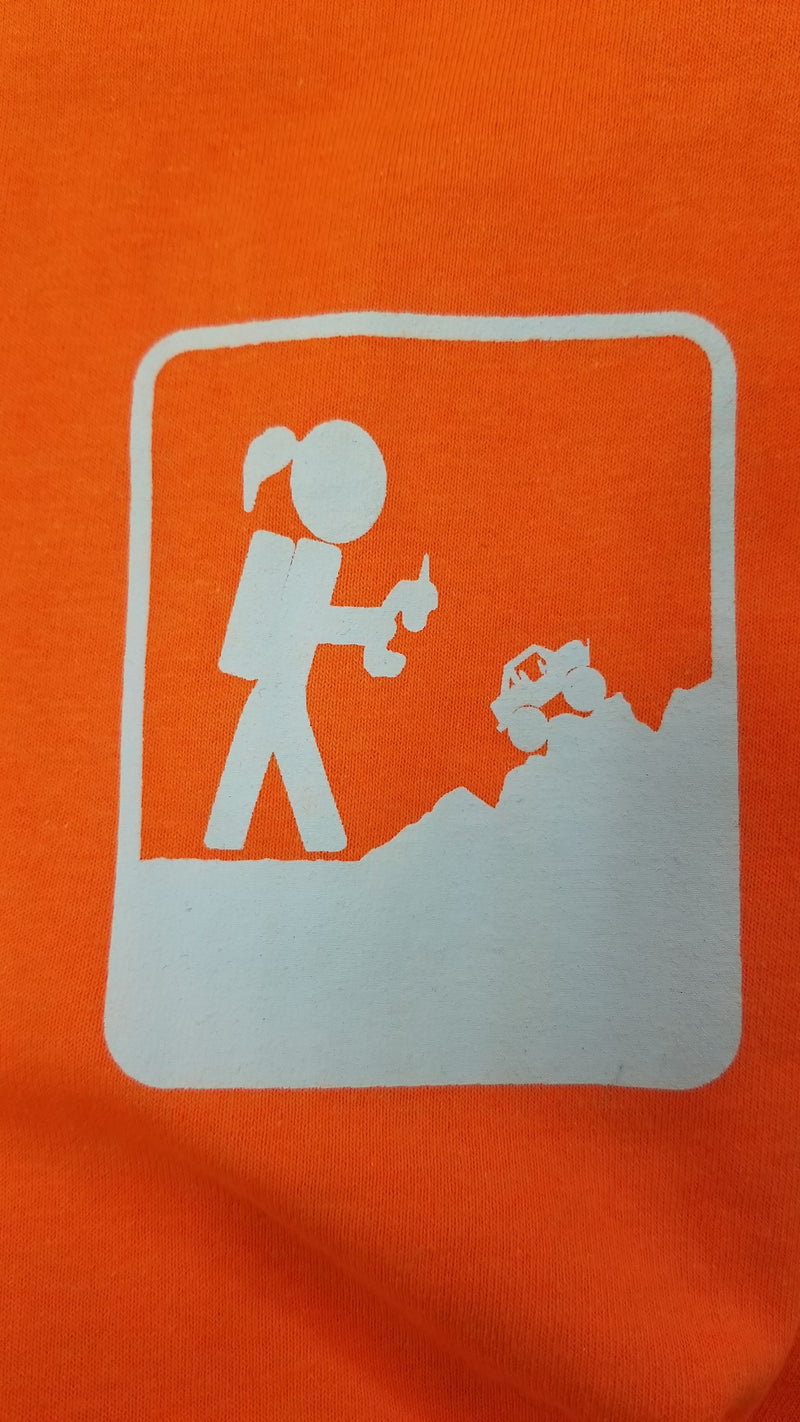 Adventure RC Trucks Ladies T-Shirt With Ponytail Logo