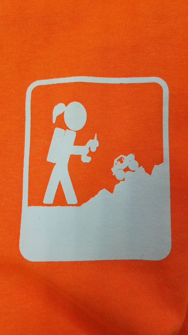 Adventure RC Trucks Ladies T-Shirt With Ponytail Logo