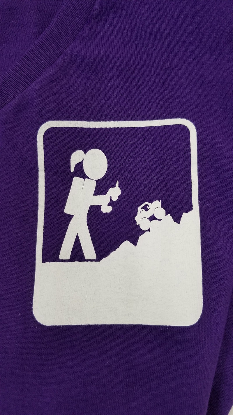 Adventure RC Trucks Ladies T-Shirt With Ponytail Logo