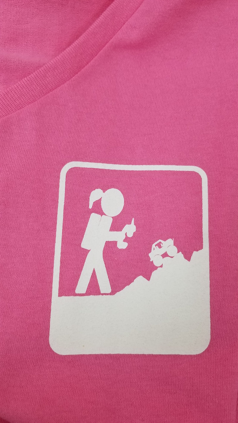 Adventure RC Trucks Ladies T-Shirt With Ponytail Logo