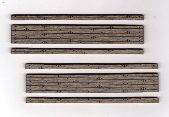 Blair Line 115 HO Scale 2 Lane Wood Grade Crossing