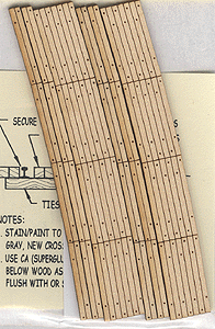 Blair Line 127 HO Scale Wood Grade Crossing for 22" Radius Kit 2 Pack