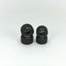 1RC 5535 Front and Rear Hoosier Tires on Black Wheels for EDM 2.0