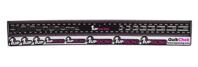 1UP Racing 160404 QuikChek Decal with Pink Accent