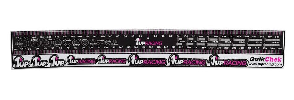 1UP Racing 160404 QuikChek Decal with Pink Accent