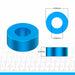 1UP Racing 80318 Blue Precision Aluminum Shims 3x6x2.5mm 12 Pack