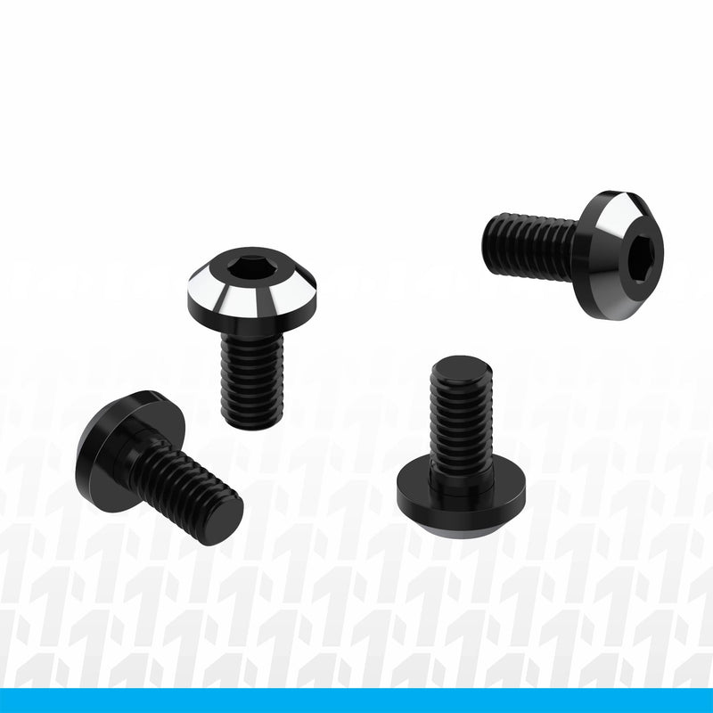 1UP Racing 80901 UltraLite Perfect Center Screws M3 x 6 4 Pack