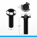 1UP Racing 80903 UltraLite Perfect Center Screws M3 x 10 4 Pack