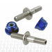 1UP Racing 80951 Perfect Center Titanium Lower Shock Screws for DR10 and 1/10 Drag