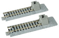 Kato 20046 N Scale UniTrack 62mm 2-7/16" Bumper, Type A (2 Pack)