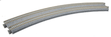 Kato 20185 N Scale UniTrack 18.9"/17.6" 45-Degree Double Curve, Concrete Tie (2 Pack)