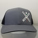White Rose Hobbies WRH LogoHat Pacific Headwear 104C Snapback Graphite/Black  
