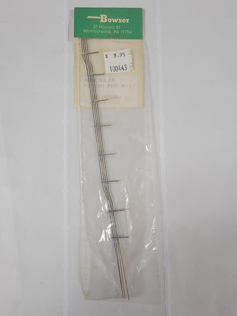 Bowser 1-100443 HO Scale Assembled Piping for M1 Steam Locomotive