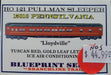 Branchline Trains 15313 HO Scale 1-21 Heavyweight Pullman Sleeper PRR Loydsville - NOS
