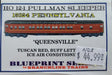 Branchline Trains 15324 HO Scale 1-21 Heavyweight Pullman Sleeper PRR Queensville - NOS