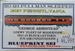 Branchline Trains 15327 HO Scale 1-21 Heavyweight Pullman Sleeper PRR Modernism Armistead - NOS