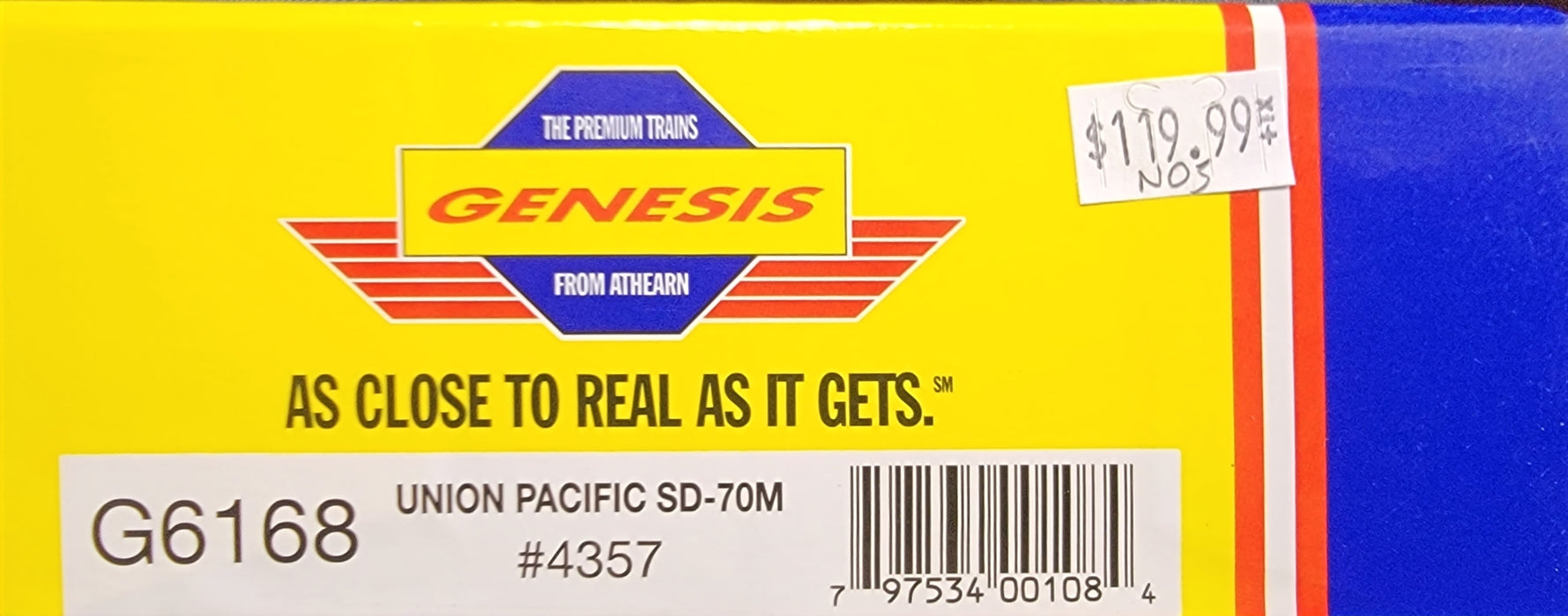 Athearn Genesis G6168 HO Scale SD70MAC Union Pacific UP 4357 - NOS