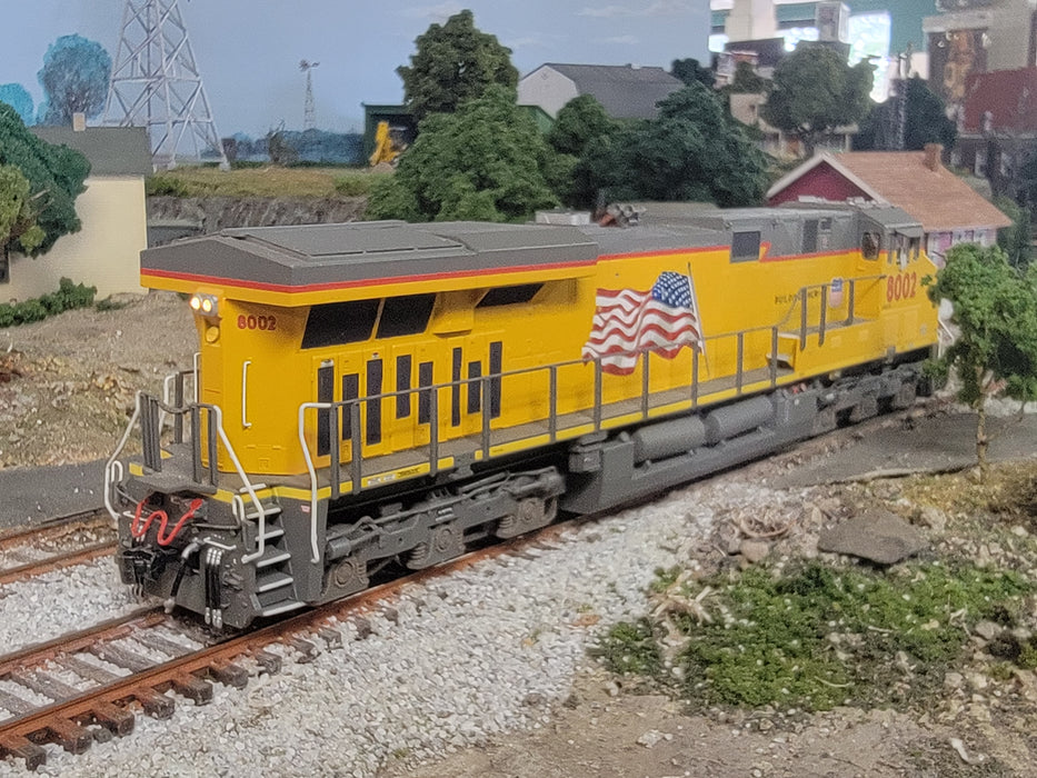 Rock Island IAIS, GE ES44AC, Overland, HO Scale, with Steerable