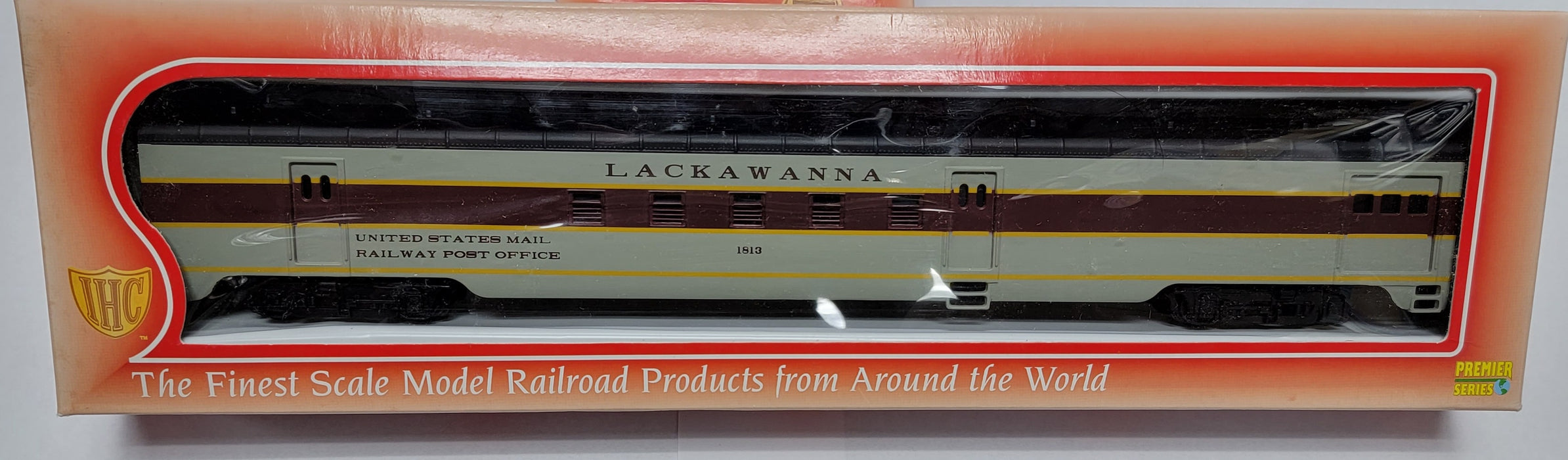 IHC 48145 HO Scale PS Smooth-Side RPO Lackawanna DL&W 1813 -  NOS