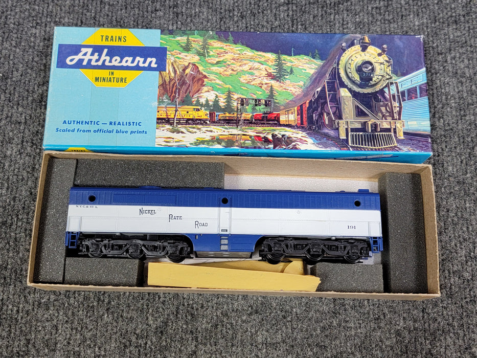 Athearn 3370 (Blue Box) HO Scale ALCo PB-1 Nickel Plate Road NKP 191 Dummy - NOS