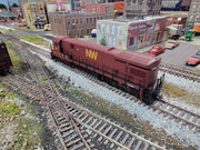 Atlas 8614 HO Scale GE C30-7 Norfolk Western NW 8010 with DCC - USED