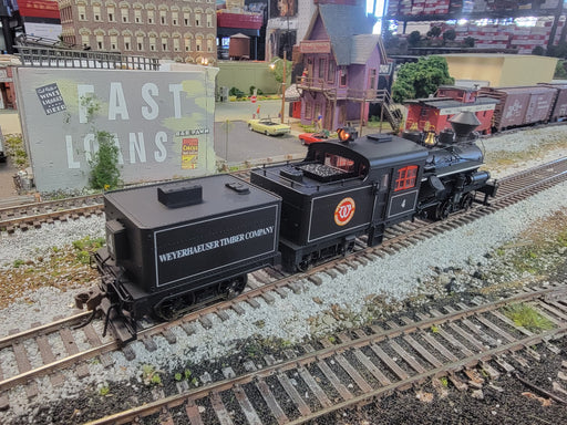 Rivarossi HO Scale R5467 HO Scale 3 Truck Heisler Weyerhauser #4 - NOS