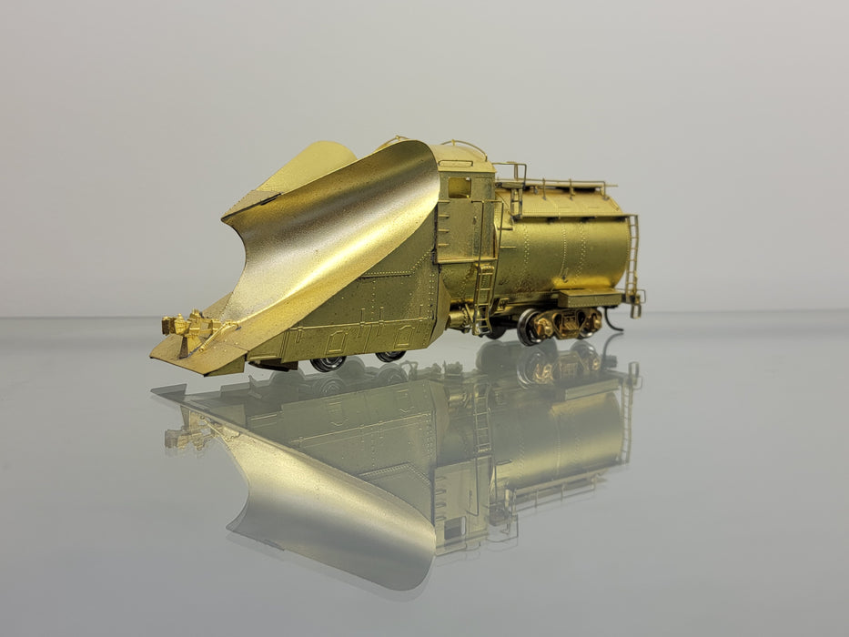 Overland HO Scale Union Pacific Snow Plow UP 900005 - Unpainted Brass