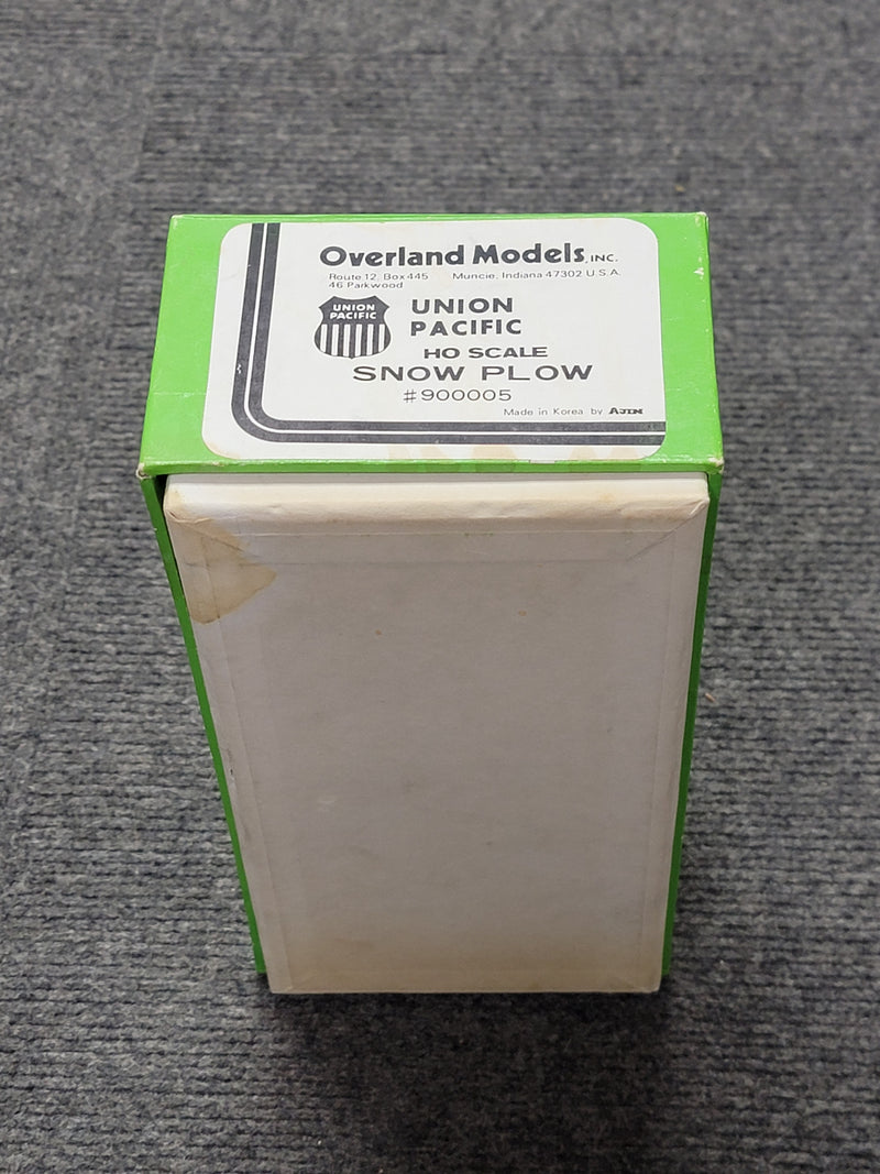 Overland HO Scale Union Pacific Snow Plow UP 900005 - Unpainted Brass