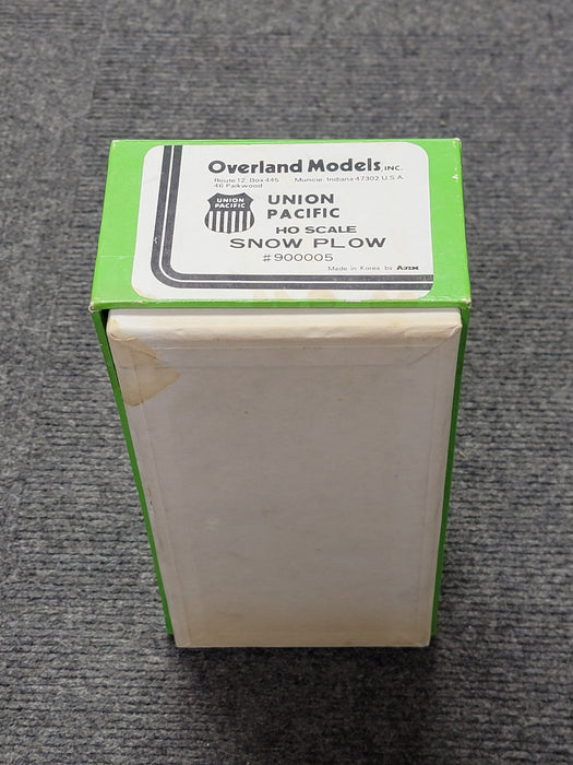 Overland HO Scale Union Pacific Snow Plow UP 900005 - Unpainted Brass