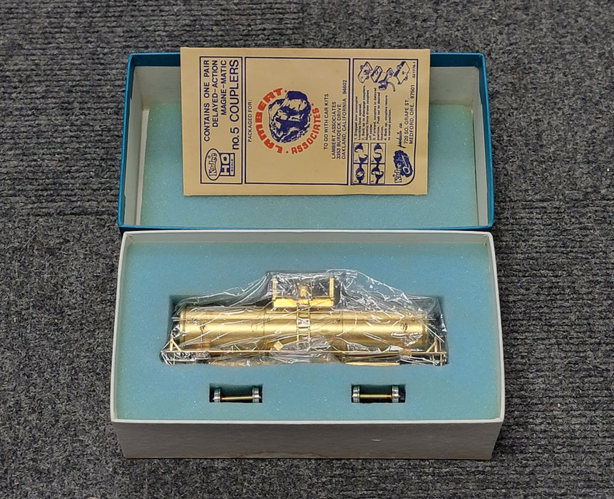 Lambert Associates 7570 HO Scale ICC 103-BW 8,000 Gallon Tank Car - Brass