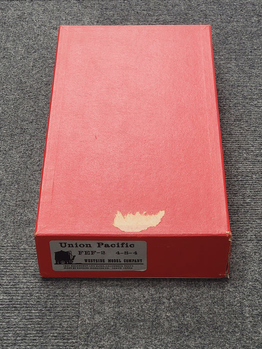 Westside HO Scale Union Pacific FEF-2 4-8-4 Steam Locomotive - Painted Brass