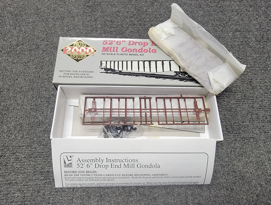 Proto 2000 HO Scale 52'6" Drop End Mill Gondola  Kit Conrail CR 510906 - NOS