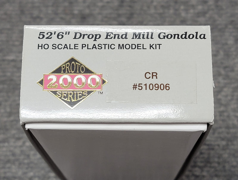 Proto 2000 HO Scale 52'6" Drop End Mill Gondola  Kit Conrail CR 510906 - NOS