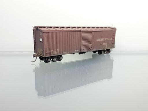 Scratchbuilt HO Scale 40' Double Sheathed Boxcar Pennsylvania PRR 23876