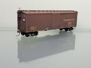 Scratchbuilt HO Scale 40' Double Sheathed Boxcar Pennsylvania PRR 23876