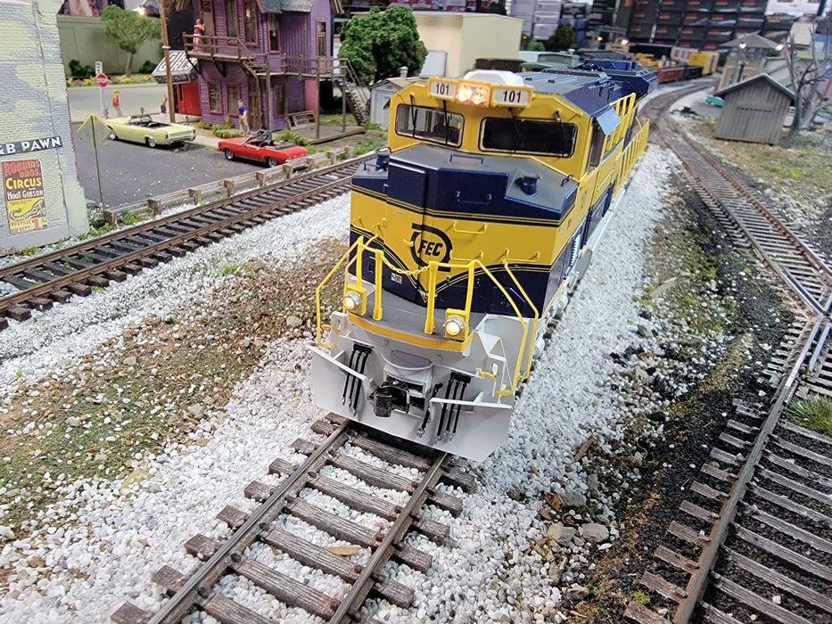 Ho Scale Class 101 Athearn Genesis G68630 HO Scale EMD SD70M-2 FEC 101 DCC & Sound - Like ...