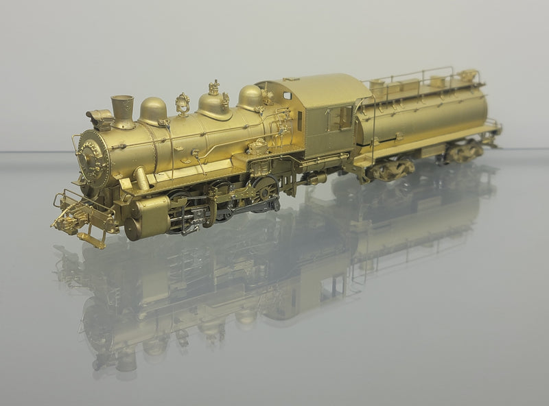 Sunset Models HO Scale Southern Pacific SP S-10 0-6-0 Steam Locomotive with Sausage Tender - Un-Painted