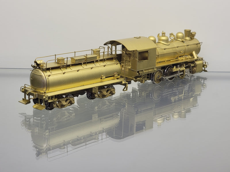 Sunset Models HO Scale Southern Pacific SP S-10 0-6-0 Steam Locomotive with Sausage Tender - Un-Painted