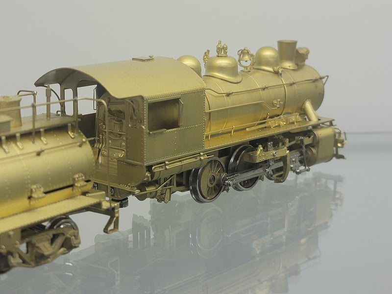 Sunset Models HO Scale Southern Pacific SP S-10 0-6-0 Steam Locomotive with Sausage Tender - Un-Painted