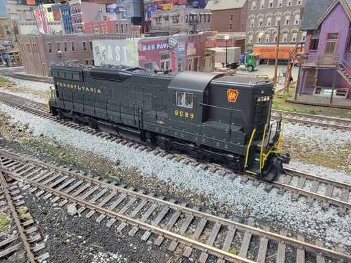 BLI Blue Line 5072 HO Scale EMD SD7 Pennsylvania PRR 8589 with DCC Sound - USED