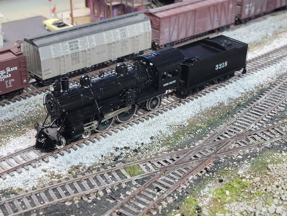 Westside HO Scale Union Pacific 4-4-2 Atlantic Steam Locomotive - Painted Brass