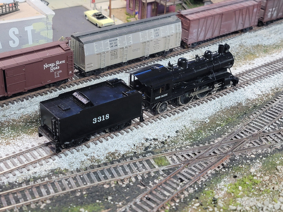 Westside HO Scale Union Pacific 4-4-2 Atlantic Steam Locomotive - Painted Brass