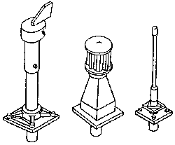 Details West CS-1019 HO Scale Caboose Smokestack Vent Antenna Set WP Other Roads