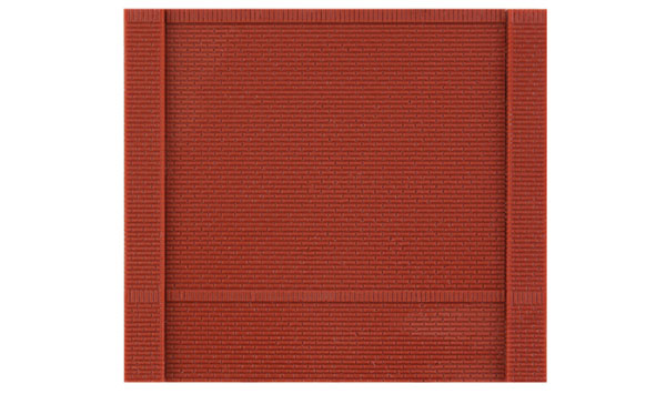 Woodland Scenics DPM 30104 HO Scale Street / Dock Level Wall Sections - Blank Wall 4-Pack