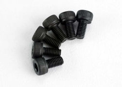 Traxxas 2554 3x6mm Cap Head Machine Screw Hex Drive 6 Pack